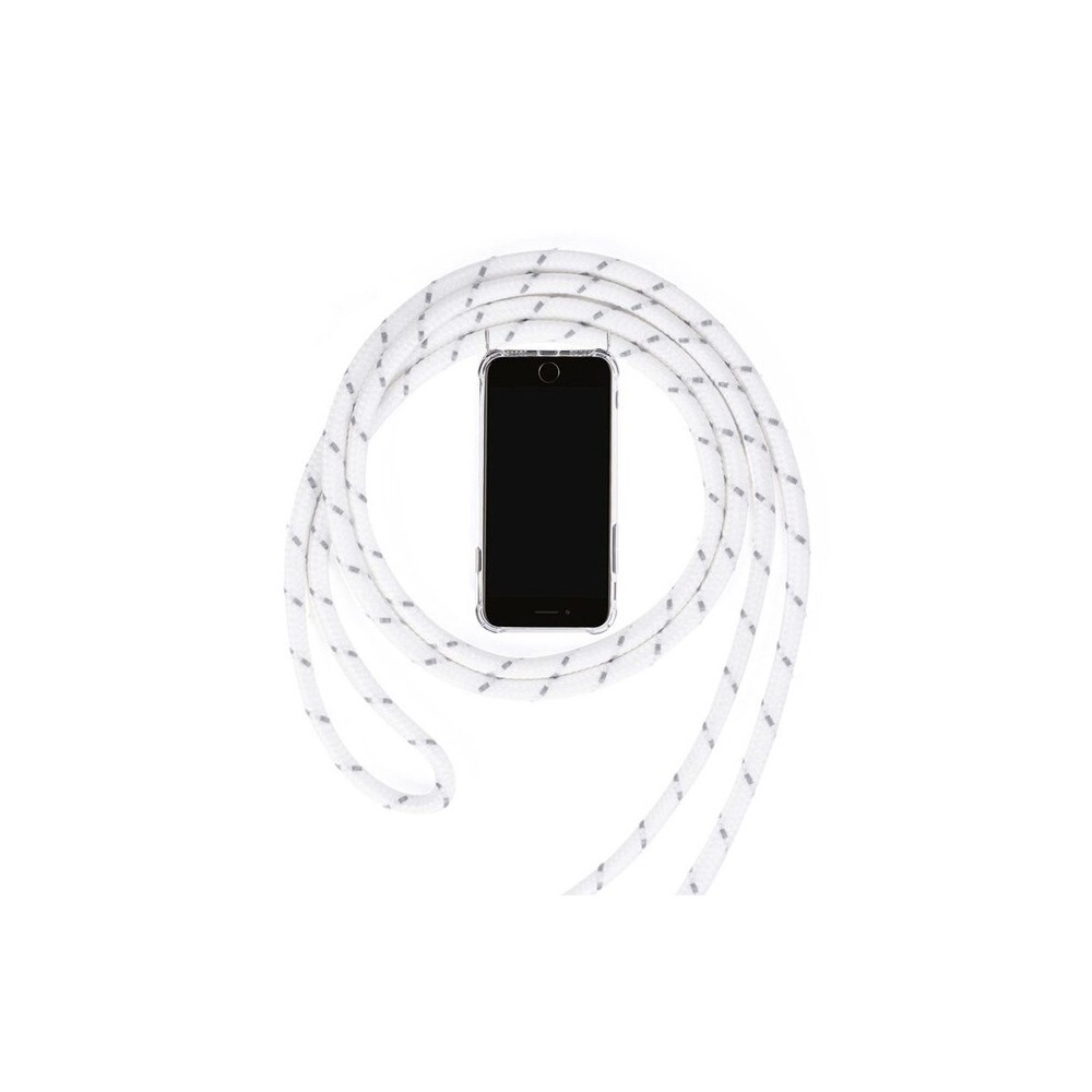 Huawei P30 Lite Necklace Rubber Mobile Phone Case with Cord White