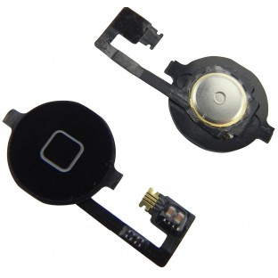 iPhone 4S Home Button Nero (A1387, A1431)