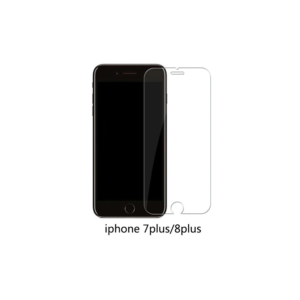 Verre de protection de l'écran pour iPhone 7 Plus / 8 Plus