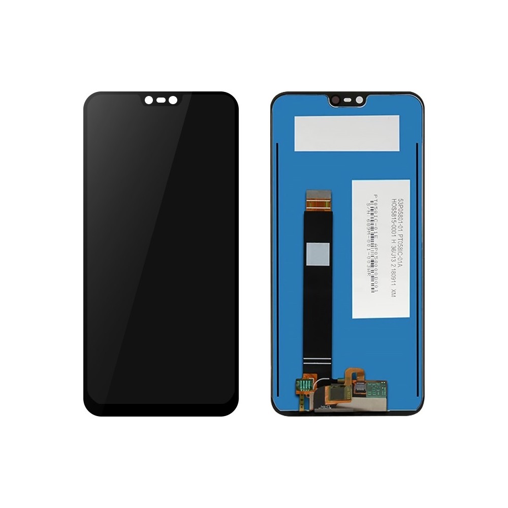 Nokia 6.1 Plus (2018) display LCD di ricambio nero