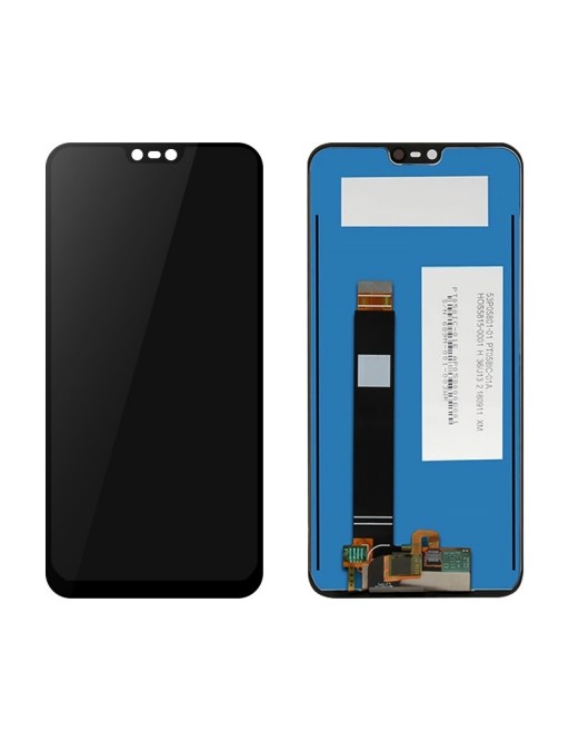 Nokia 6.1 Plus (2018) display LCD di ricambio nero