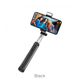 HOCO Bluetooth Selfie Stick with remote control and flash light