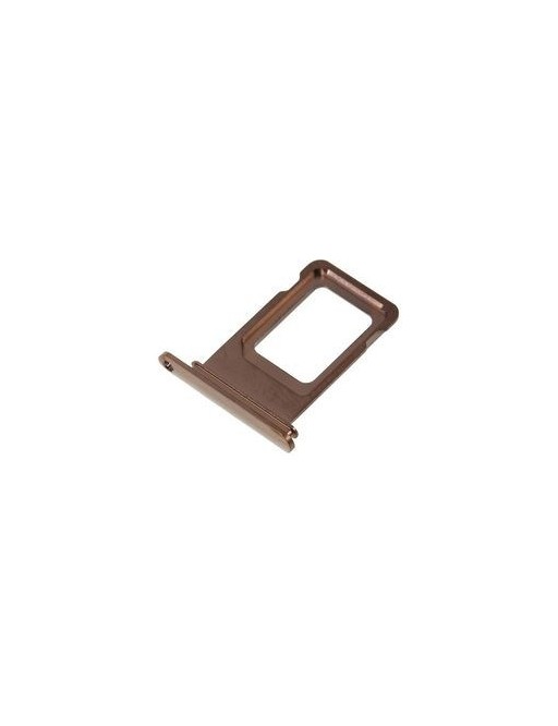 Dual Sim Tray Card Sled Adapter for iPhone Xs Max Gold (A1921, A2101, A2102, A2104)