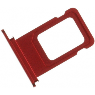 Dual Sim Tray Card Sled Adapter for iPhone Xr Red (A1984, A2105, A2106, A2107)