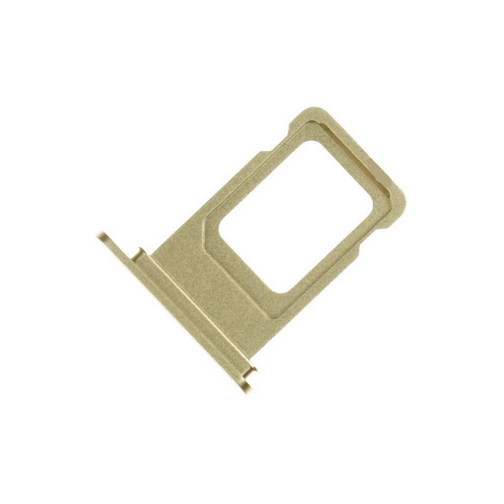 Dual Sim Tray Card Slider Adapter for iPhone Xr Gold (A1984, A2105, A2106, A2107)