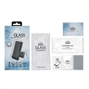 Eiger Samsung Galaxy A51 3D Glass verre de protection d'écran à utiliser avec la couverture (EGSP00571)
