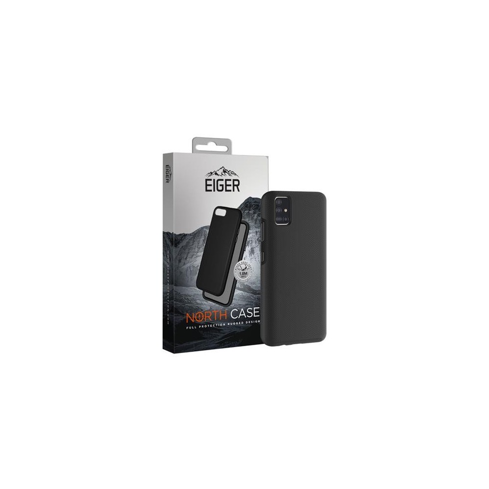 Eiger Galaxy A41 North Case Premium Hybrid Protective Cover Black (EGCA00203)