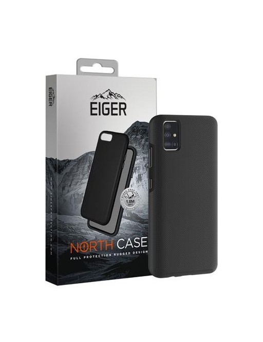 Eiger Galaxy A41 North Case Premium Hybrid Schutzhülle Schwarz (EGCA00203)
