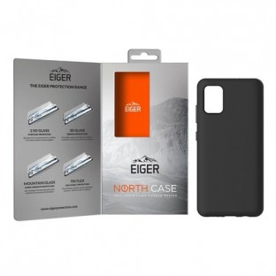 Eiger Galaxy A41 North Case Premium Hybrid Protective Cover Black (EGCA00203)