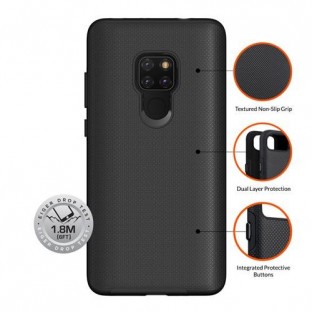 Eiger Huawei Mate 20 North Case Premium Hybrid Protective Cover Noir (EGCA00131)