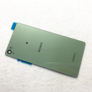 Sony Xperia Z3 Backcover Backshell con adesivo verde