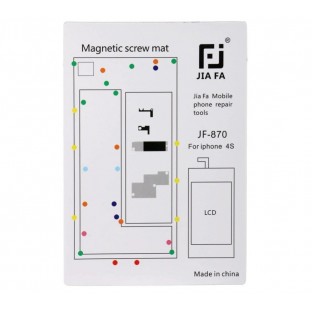 Magnetische Schraubenhalter-Matte für iPhone 4S