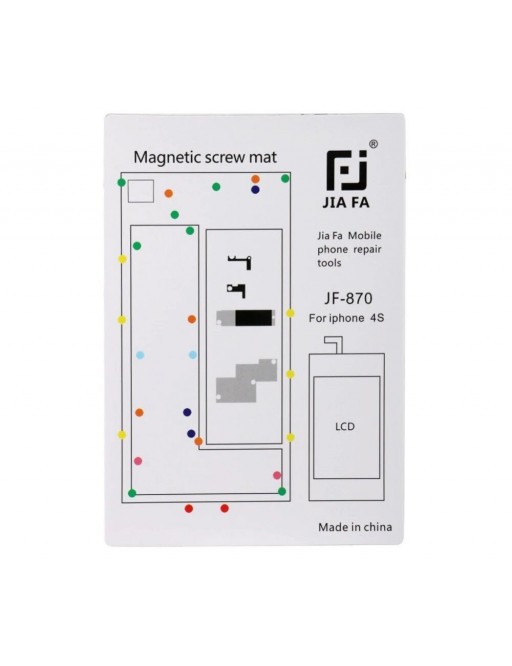 Magnetische Schraubenhalter-Matte für iPhone 4S
