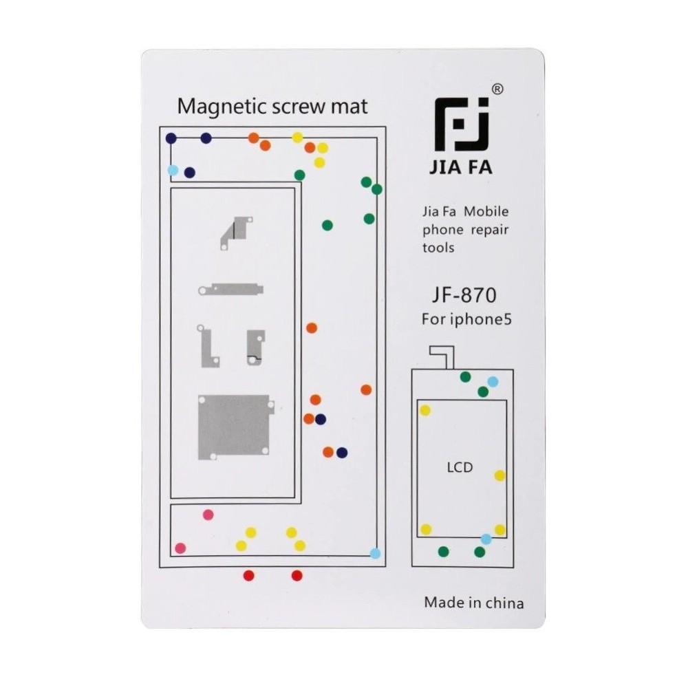 Magnetische Schraubenhalter-Matte für iPhone 5