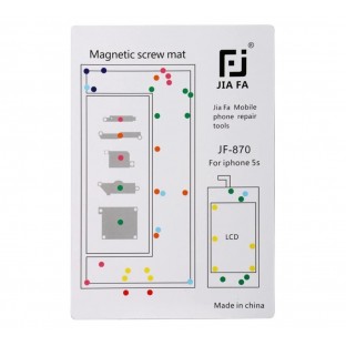 Tapis de support de vis magnétique pour iPhone 5S