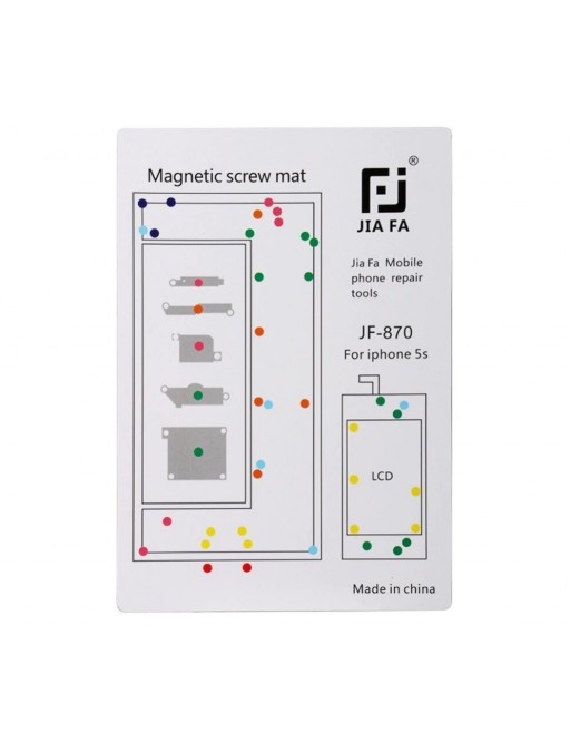 Magnetische Schraubenhalter-Matte für iPhone 5S