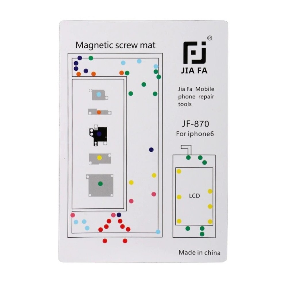Magnetische Schraubenhalter-Matte für iPhone 6