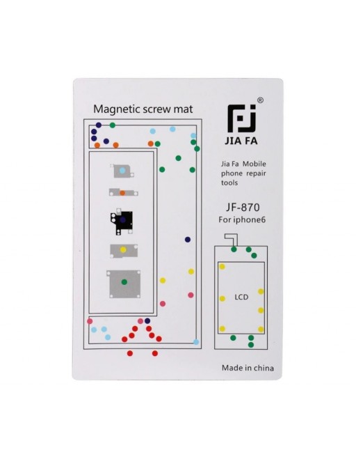 Magnetische Schraubenhalter-Matte für iPhone 6