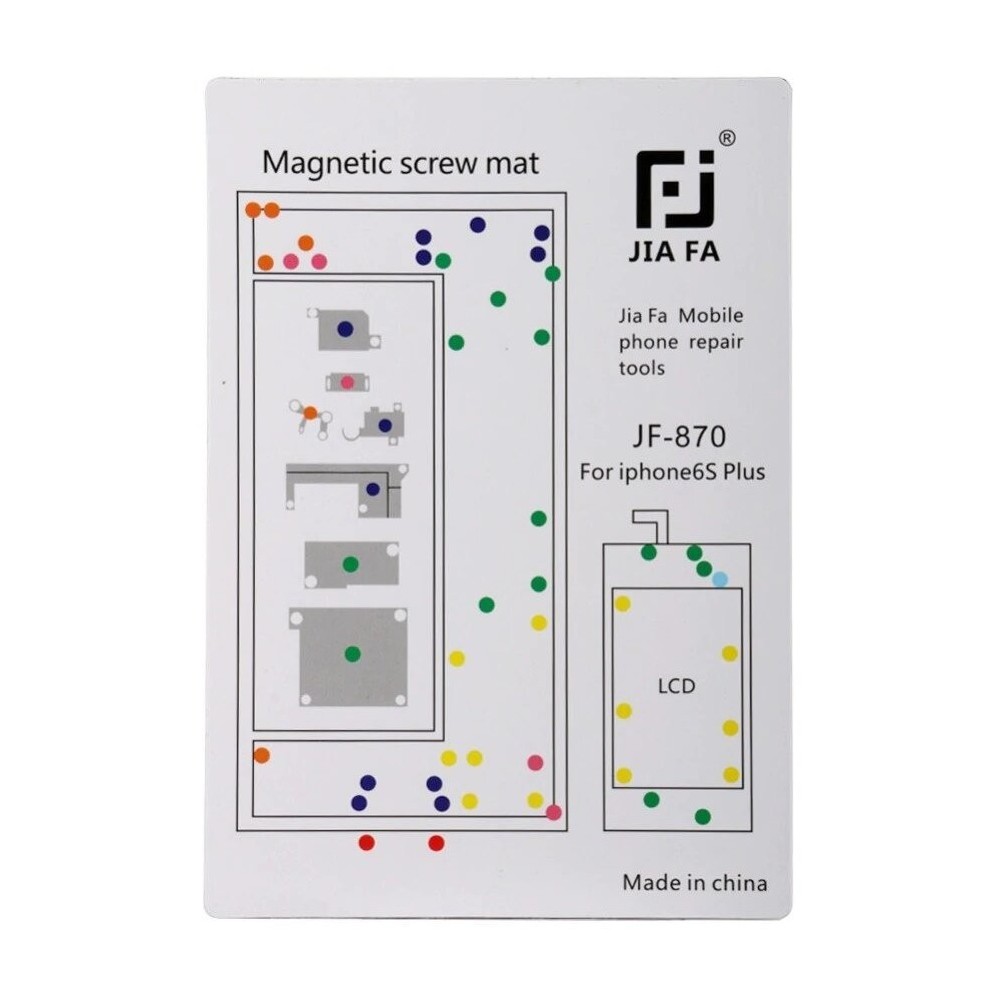 Tapis de support de vis magnétique pour iPhone 6S Plus