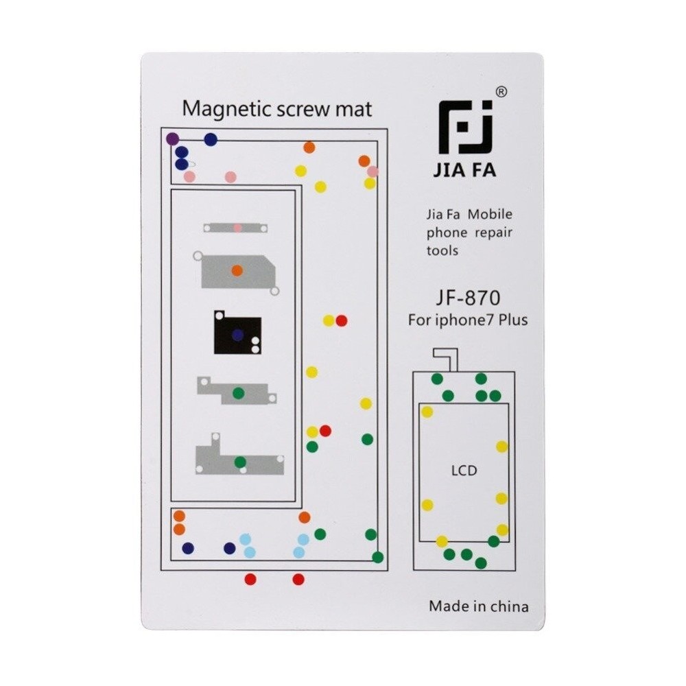 Magnetische Schraubenhalter-Matte für iPhone 7 Plus