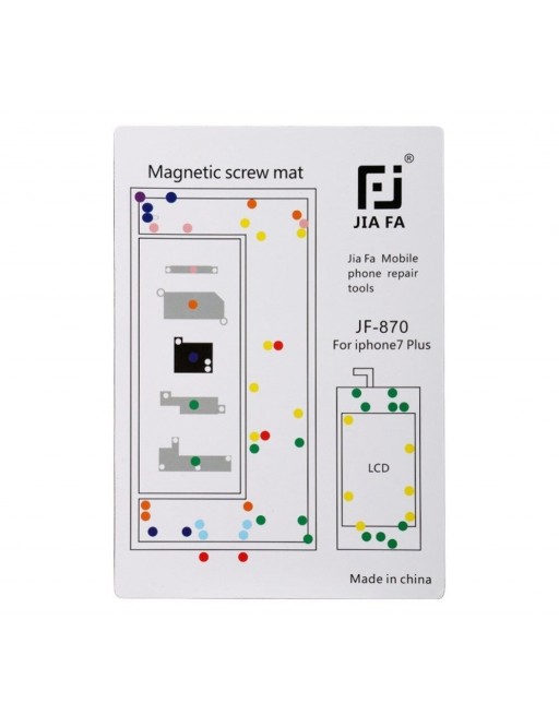 Magnetische Schraubenhalter-Matte für iPhone 7 Plus