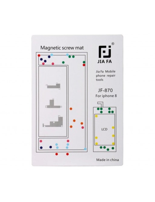 Magnetische Schraubenhalter-Matte für iPhone 8
