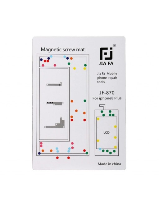 Magnetische Schraubenhalter-Matte für iPhone 8 Plus