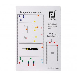 Magnetische Schraubenhalter-Matte für iPhone X