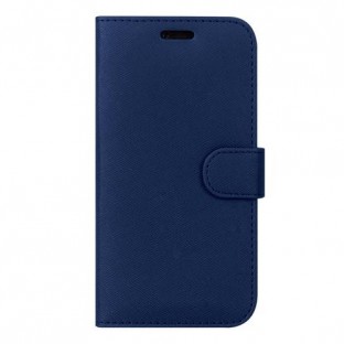 Case 44 Étui pliable avec porte-cartes de crédit pour iPhone SE (2020) / 8 / 7 Bleu (CFFCA0139)