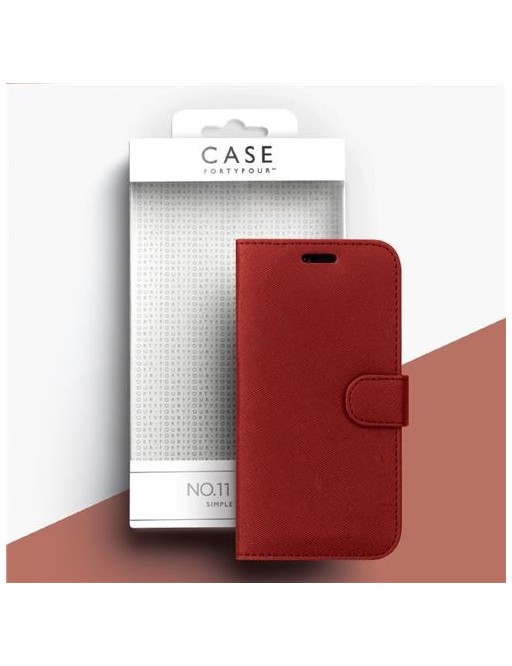 Case 44 faltbare Hülle mit Kreditkarten-Halterung für das iPhone SE (2020) / 8 / 7 Rot (CFFCA0136)