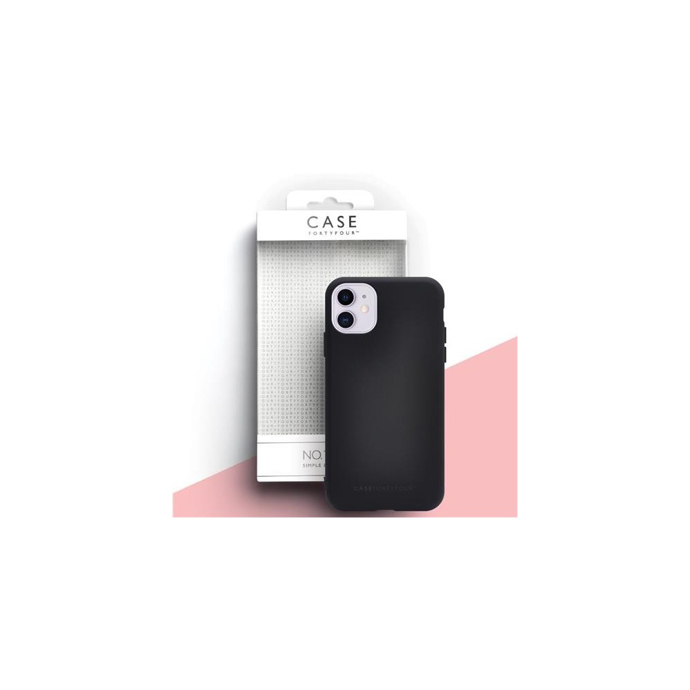 Case 44 Coque en silicone pour iPhone 11 Noir (CFFCA0317)
