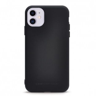 Case 44 Cover posteriore in silicone per iPhone 11 nero (CFFCA0317)