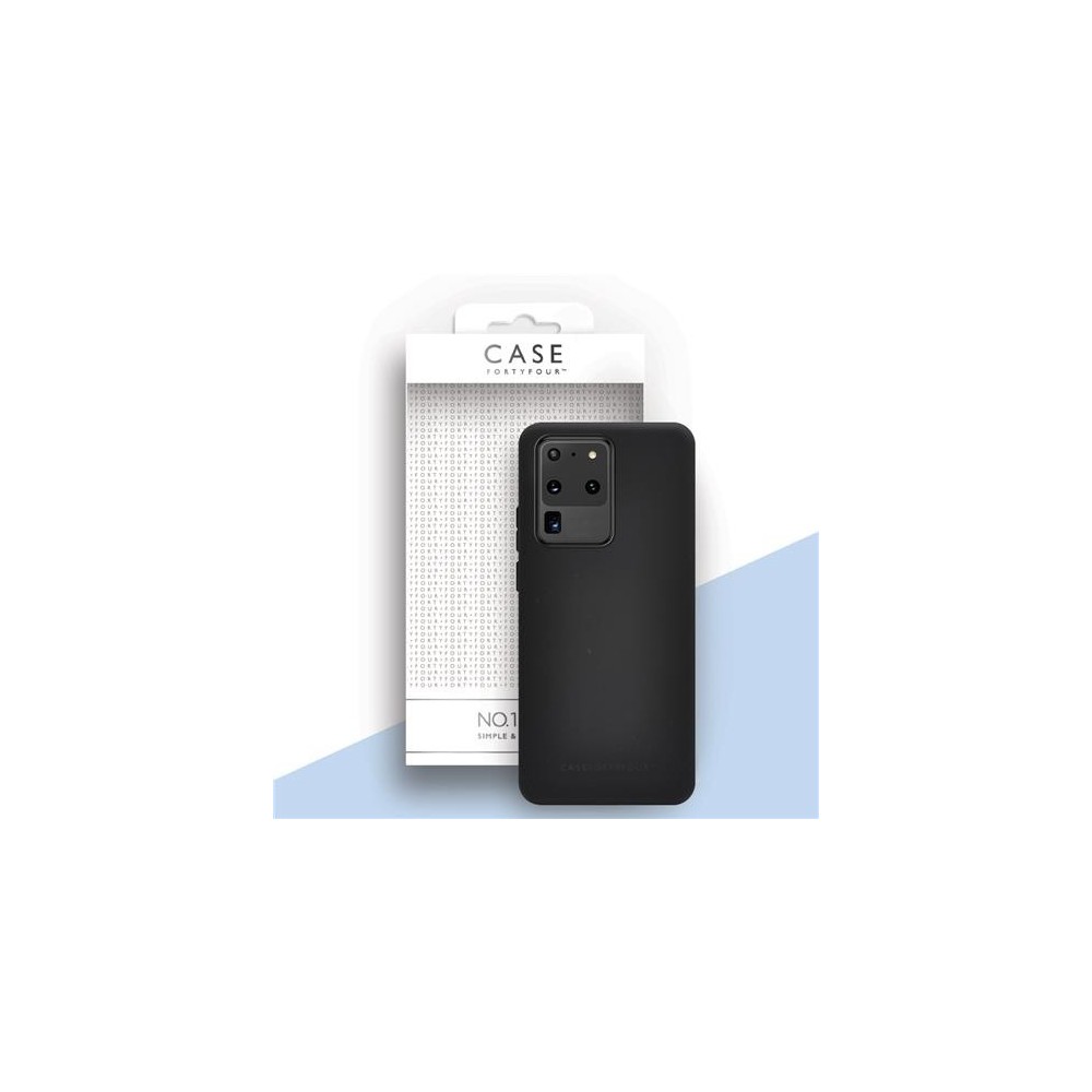 Case 44 Cover posteriore in silicone per Samsung Galaxy S20 Ultra Black (CFFCA0326)