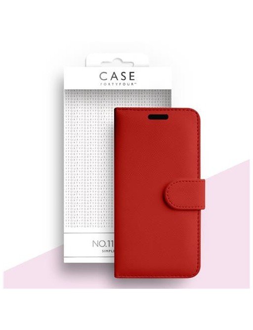 Case 44 faltbare Hülle mit Kreditkarten-Halterung für das Samsung Galaxy S20 Ultra Rot (CFFCA0375)
