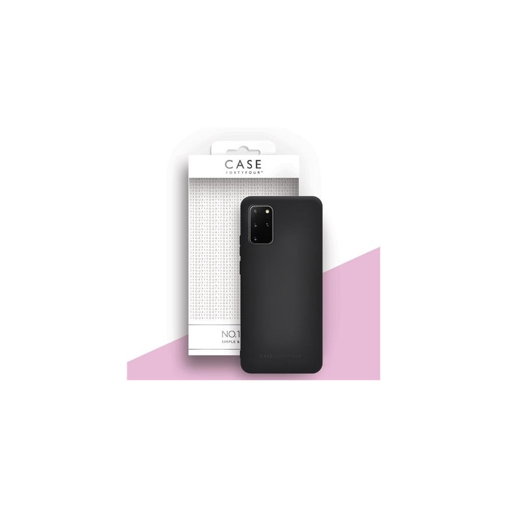 Case 44 Silikon Backcover für Samsung Galaxy S20 Plus Schwarz (CFFCA0325)