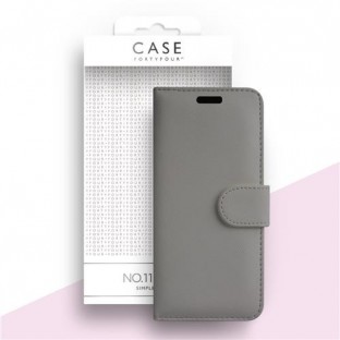 Case 44 faltbare Hülle mit Kreditkarten-Halterung für das Samsung Galaxy S20 Plus Grau (CFFCA0366)