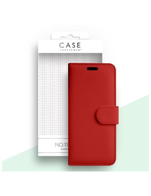 Case 44 faltbare Hülle mit Kreditkarten-Halterung für das Samsung Galaxy S20 Plus Rot (CFFCA0365)