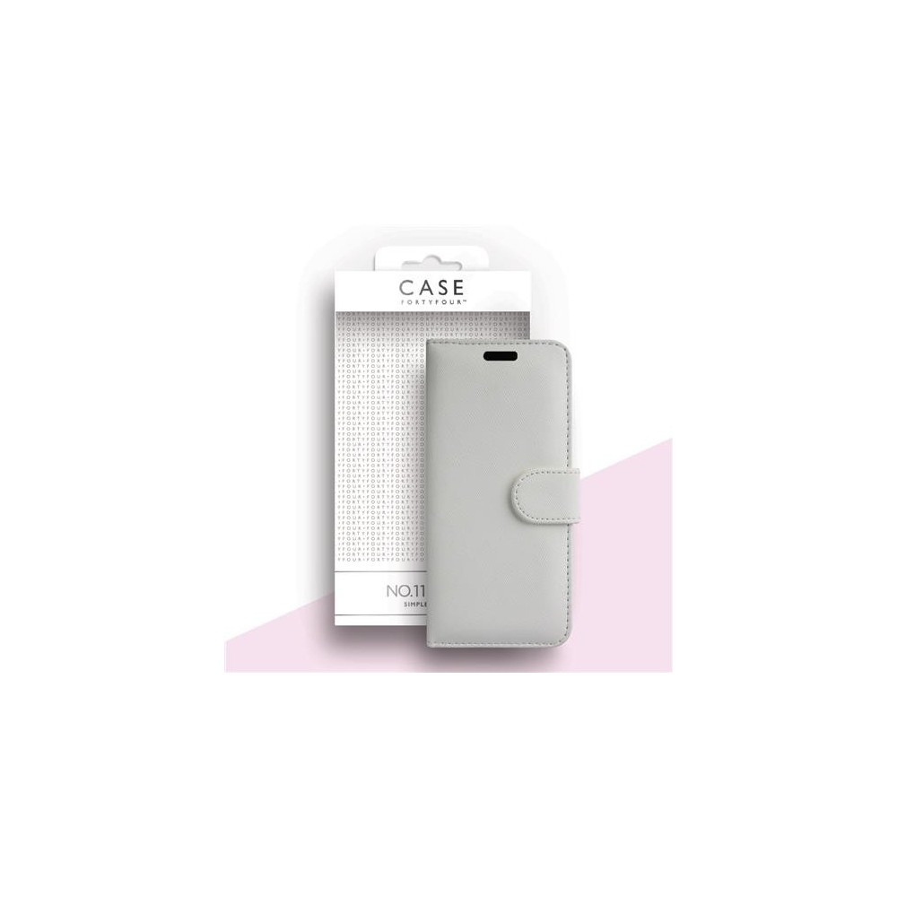 Case 44 Étui pliable avec porte-cartes de crédit pour Samsung Galaxy S20 Plus Blanc (CFFCA0363)
