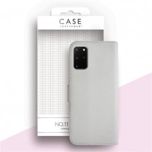 Case 44 Étui pliable avec porte-cartes de crédit pour Samsung Galaxy S20 Plus Blanc (CFFCA0363)