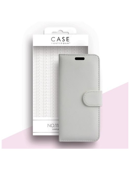 Case 44 Étui pliable avec porte-cartes de crédit pour le Samsung Galaxy S20 Blanc (CFFCA0383)