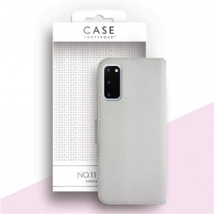 Case 44 foldable case with credit card holder for the Samsung Galaxy S20 White (CFFCA0383)