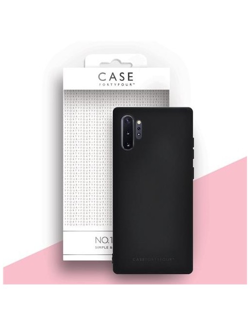 Case 44 Silikon Backcover für Samsung Galaxy Note 10 Plus Schwarz (CFFCA0324)