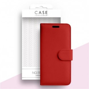 Case 44 foldable case with credit card holder for the Samsung Galaxy A51 Red (CFFCA0355)