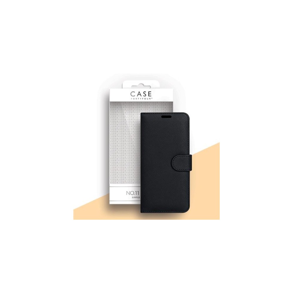 Case 44 custodia pieghevole con porta carte di credito per il Samsung Galaxy A21s Black (CFFCA0447)