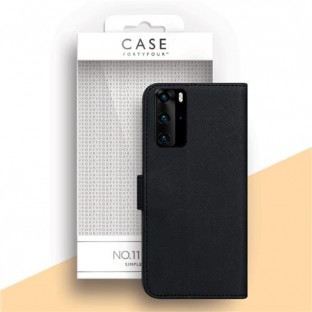 Case 44 foldable case with credit card holder for Huawei P40 Pro Black (CFFCA0436)
