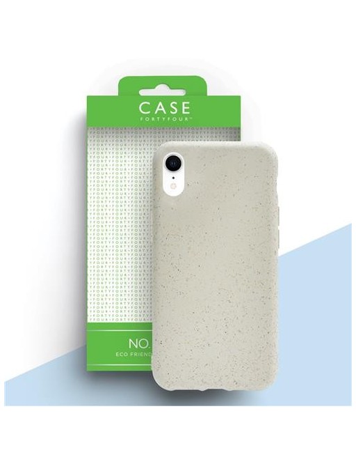 Case 44 Coque arrière biodégradable pour iPhone Xr Blanc (CFFCA0308)