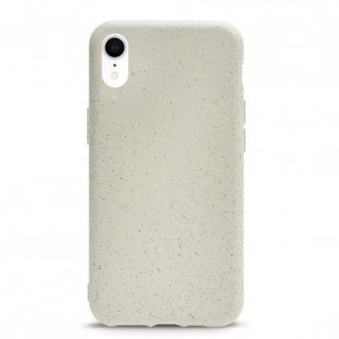 Case 44 Coque arrière biodégradable pour iPhone Xr Blanc (CFFCA0308)