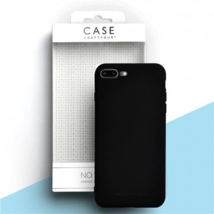 Case 44 Cover posteriore in silicone per iPhone 8 Plus / 7 Plus nero (CFFCA0273)