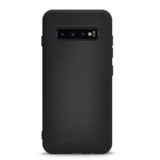 Case 44 Cover posteriore in silicone per Samsung Galaxy S10 Plus Nero (CFFCA0321)