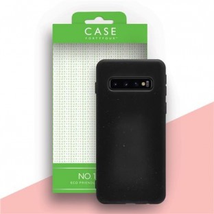 Case 44 Ecodegradabile Backcover per Samsung Galaxy S10 Plus Nero (CFFCA0291)